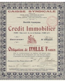 Caisse Syndicale de Crédit Immobilier