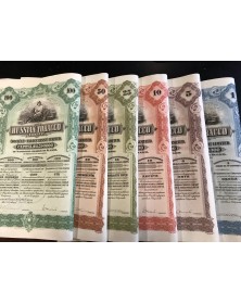 Russian Tobacco Company - Complete set of certificates