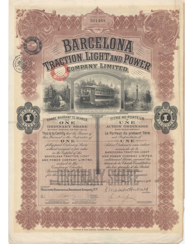 Barcelona Traction, Light and Power Co., Ltd