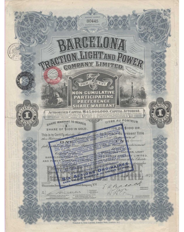 Barcelona Traction, Light & Power Company Ltd. (1929)