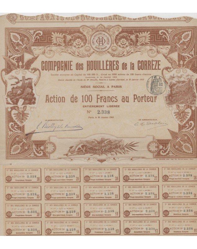 Cie des Houillères de la Corrèze