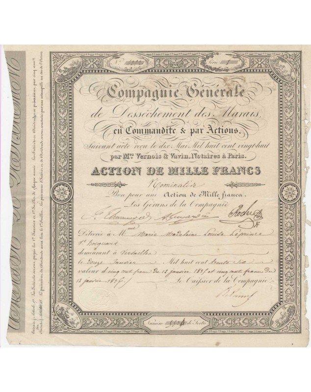 Cie Générale de Déssèchement des Marais