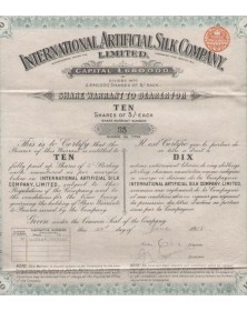 International Artifical Silk Company, Limited (Soie Artificielle)