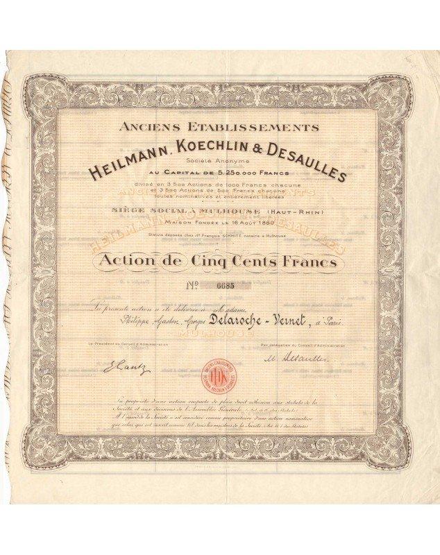 Anciens Ets Heilmann, Koechlin & Desaulles