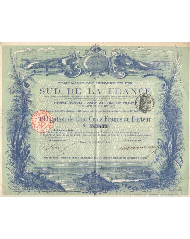 Compagnie des Chemins de Fer du Sud de la France (1891)