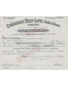 Lyndhurst Deep-Level (Gold&Silver) Ltd.
