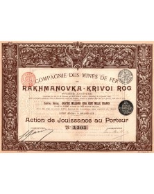 Cie des Mines de Fer de Rakhmaovka-Krivoi Rog