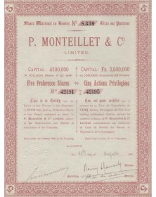 P.Monteillet & Co.,Ltd.