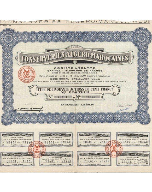 Conserveries Algéro-Marocaines