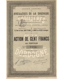 S.A. des Houillères de la Dordogne, Mines et Chaufournerie du Lardin