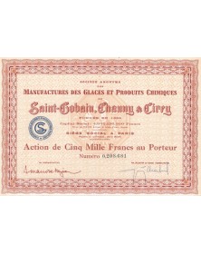 Manufactures des Glaces & Produits Chimiques St-Gobain, Chauny & Cirry