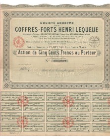 S.A. des Coffres-Forts Henri Lequeue