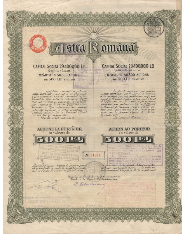 Astra Romana, société pétrolifère