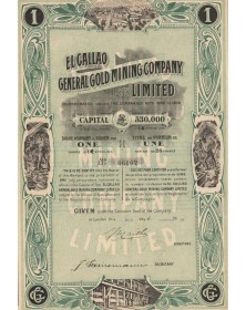 El Callao General Gold Mining Company Ltd. 1906