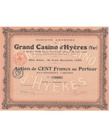 S.A. du Grand Casino d'Hyères (Var)