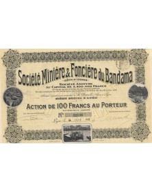 Sté Minière & Foncière du Bandama (1912)