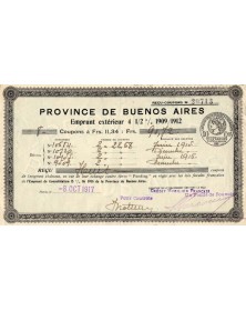 Province de Buenos Aires-Emprunt Extérieur 4,5%