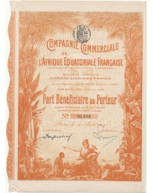 Cie Commerciale de l'Afrique Equatoriale Française (Anciens Ets F. Brandon)