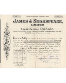 James & Shakespeare, Ltd.