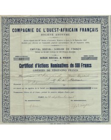 Compagnie de l'Ouest Africain Français S.A.