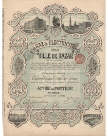 Gaz & Electricité de la Ville de Kazan S.A. (1896)