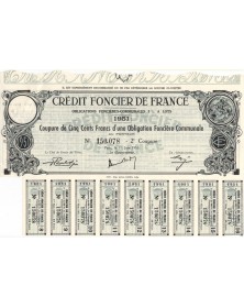 Crédit Foncier de France - Crédit Foncier de France - Municipal Bond 3% 1951