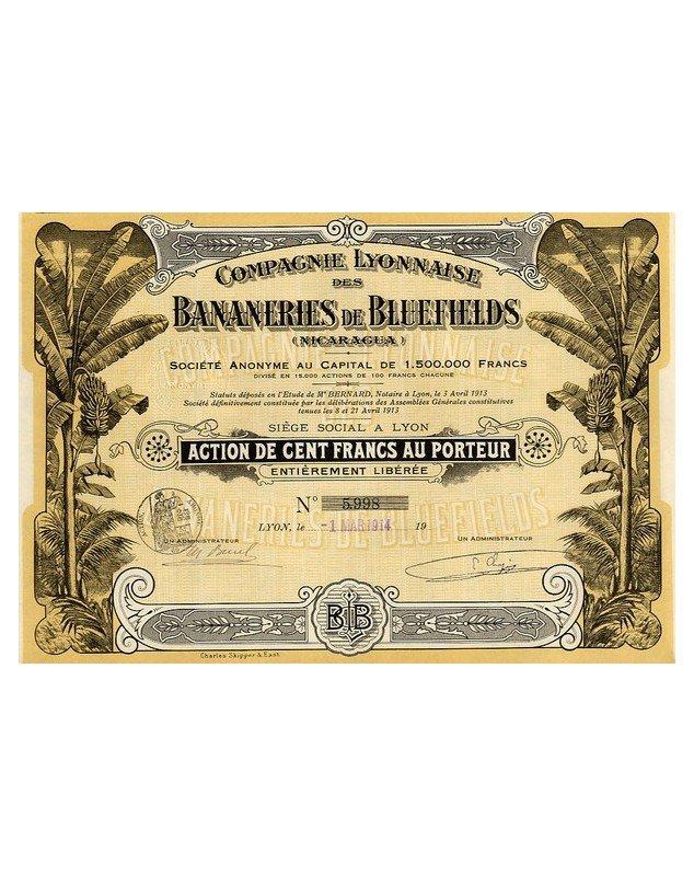 Cie Lyonnaise des Bananeries de Bluefields