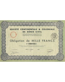 Société Continentale & Coloniale de Génie Civil