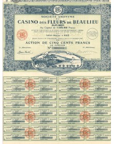 S.A. du Casino des Fleurs de Beaulieu-sur-Mer