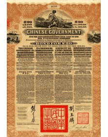 The Chinese Government 5% Reorganisation Gold Loan of 1913 ( Hong Kong & Shanghai Bank)
