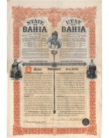 Etat de Bahia - Emprunt Or 5% 1904
