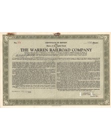 The Warren Railroad Company (The Delaware, Lackawanna and Western Railroad Company)