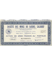 Société des Mines du Djebel Salrhef (1954)