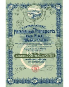 Cie de Matériel & de Transports par Eau C.M.T.E.
