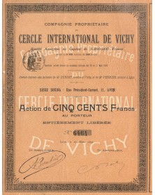 Compagnie Propriétaire du Cercle International de Vichy