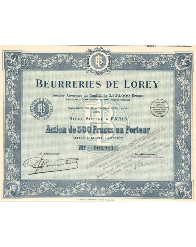 Beurreries de Lorey