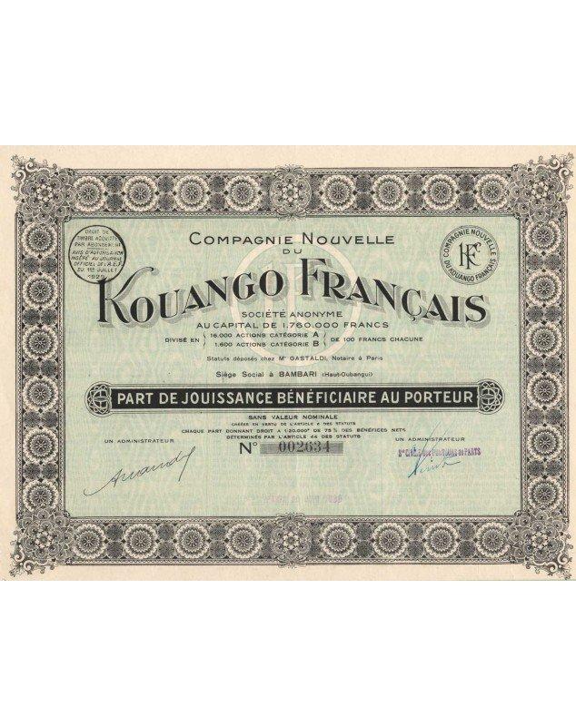 Compagnie Nouvelle du Kouango Français