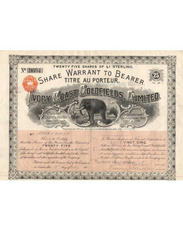 Ivory Coast Goldfields, Limited