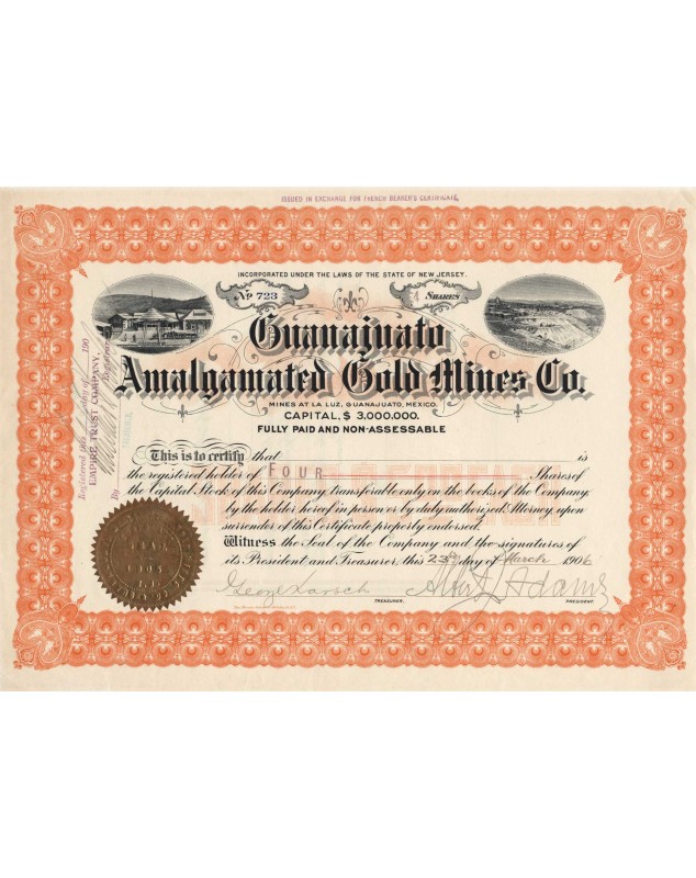 Guanajuato Amalgamated Gold Mines Company