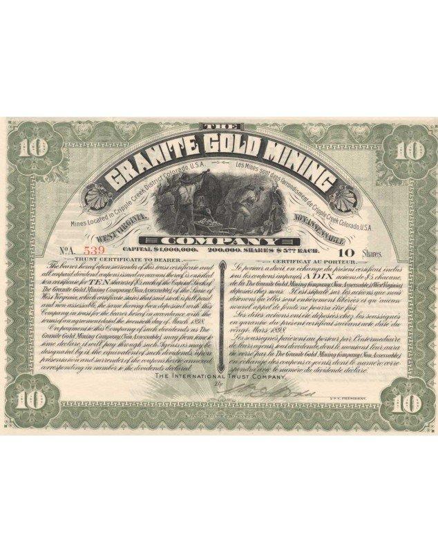 Granite Gold Mining Company (Cripple Creek, Colorado)