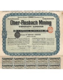 Ober-Rosbach Mining Company...