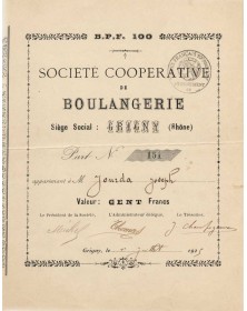 Société Coopérative de Boulangerie Grigny (Rhône)