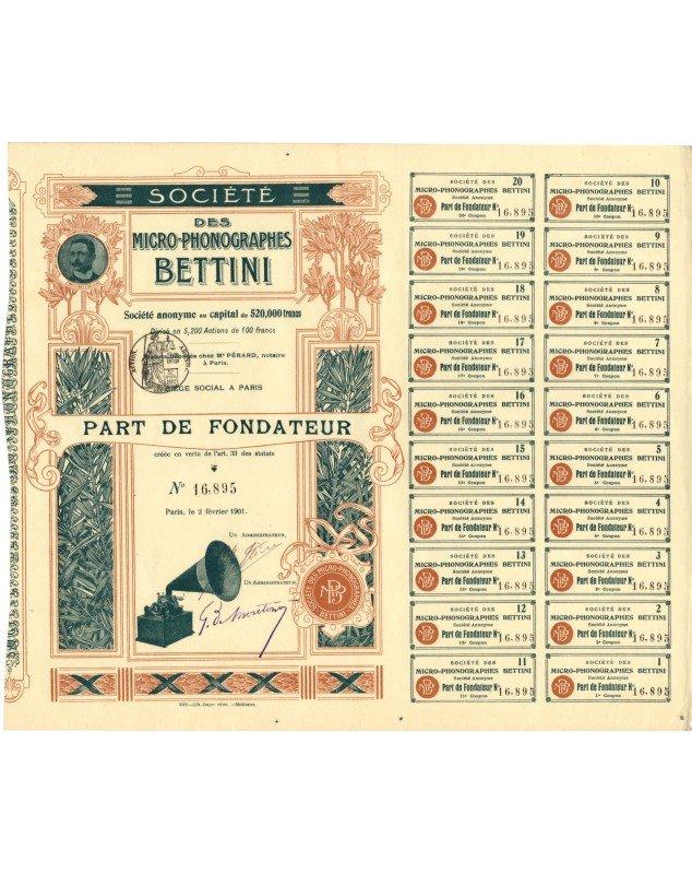 Société des Micro-Phonographes Bettini