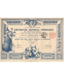 S.A. de Construction d'Appareils Hydrauliques et d'Eclairage Public, Anciens Etablissements A. Sinson Saint-Albin et Fils