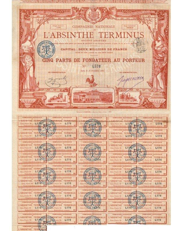 Compagnie Nationale de L'Absinthe Terminus