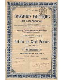 Compagnie des Transports Electriques de l'Exposition (1898)