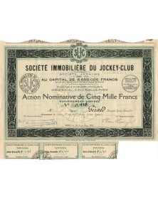 Société Immobilière du Jockey-Club (SIJC) Paris