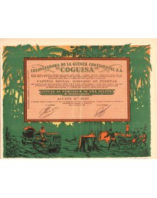 Colonisation de la Guinée Continentale "COGUISA" (1955)