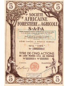 Société Africaine Forestière et Agricole S.A.F.A.