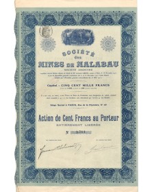 Société des Mines de Malabau (1913)